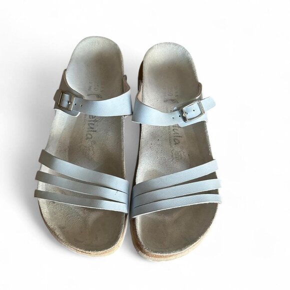 Birkenstock Betula Women's White Slide Casual Sandals Size 8 US 39 EU - Picture 4 of 5